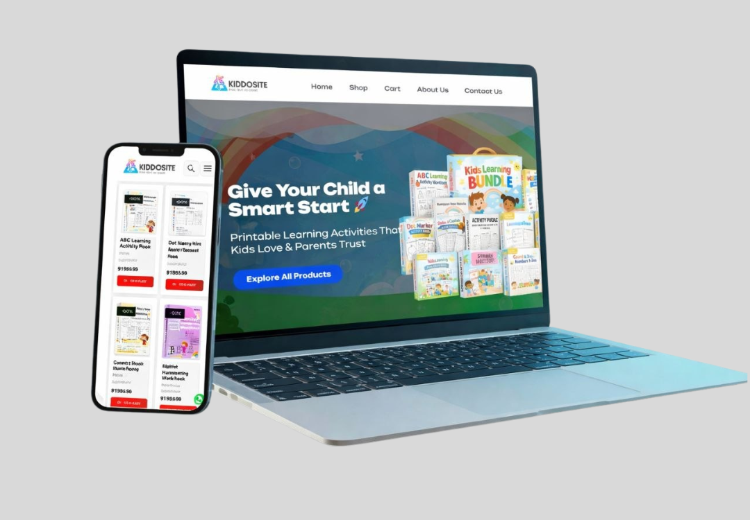 Kiddosite DFY Website