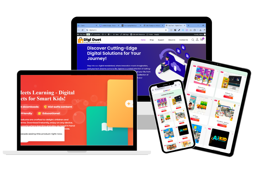 KidsitePro DFY Website