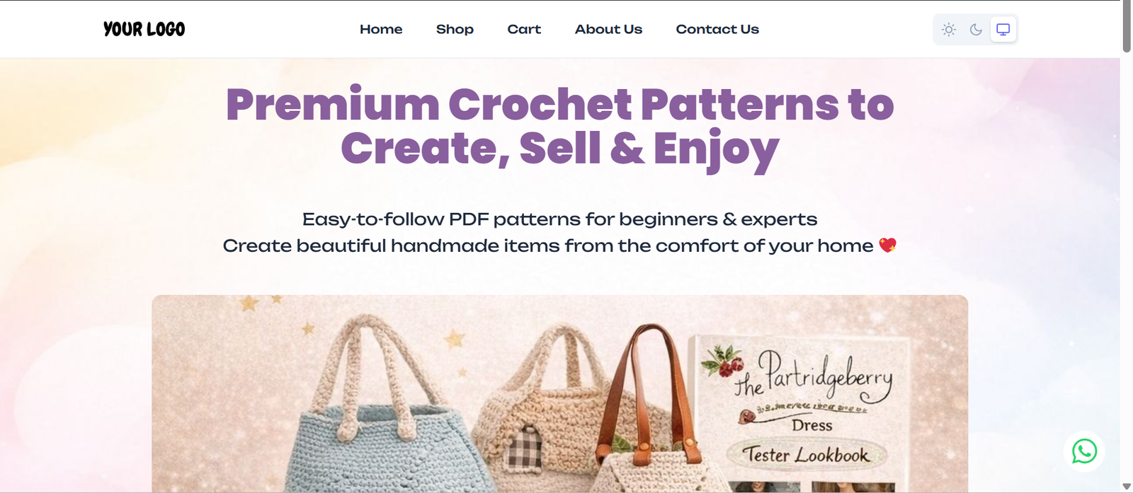 Crochet DFY Website